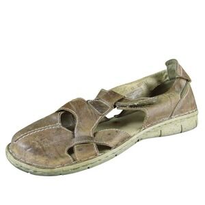 Josef Seibel Women's  Fisherman Brown Leather Sz 39 Medium  Used‎ 2025